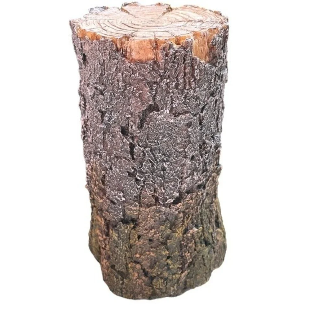 Realistic Owl in a Tree LED Nightlight Cold Cast Resin Art